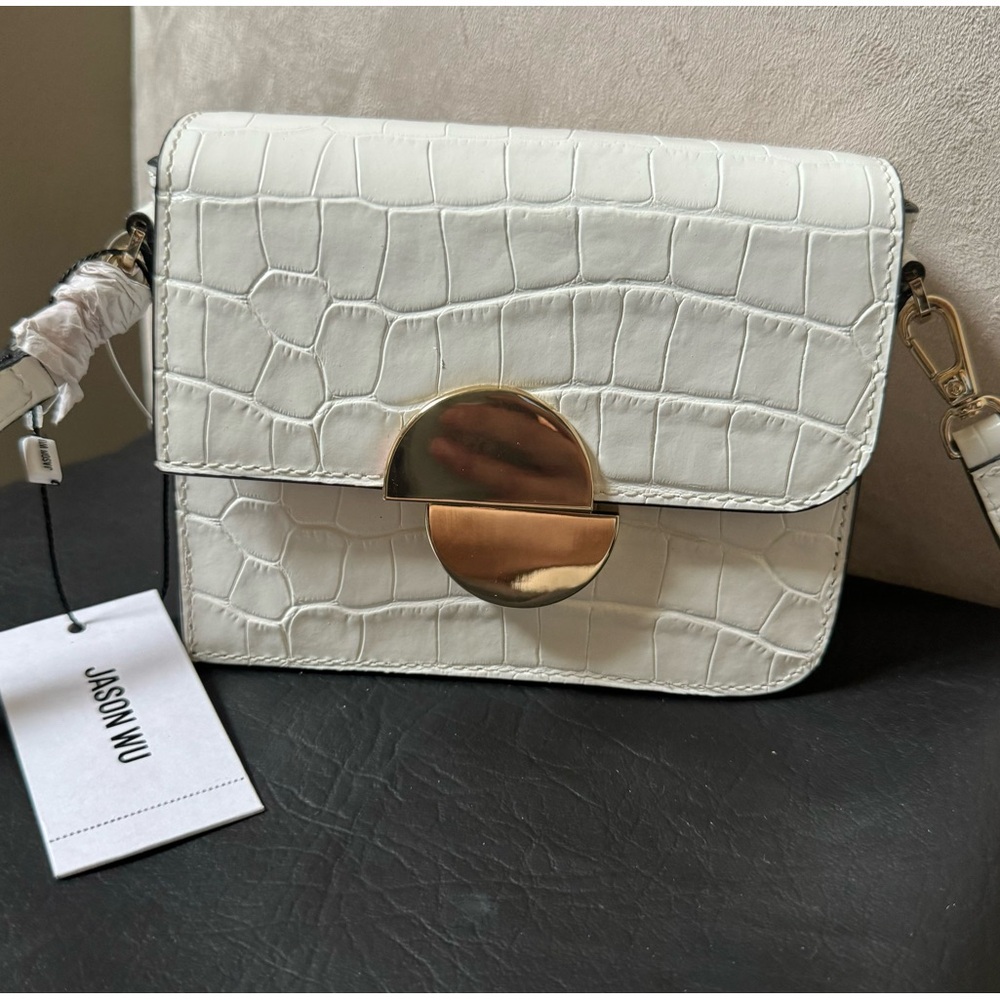 Jason Wu Orbit Croc leather Crossbody